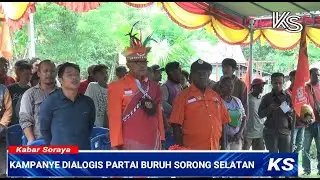 Ratusan Pendukung Simptisan Hadiri Kampanye Dialogis Partai Buruh Kab. Sorong Selatan - Pileg 2024