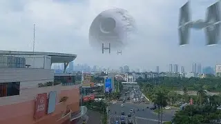 death star VFX by Hanif Silvano