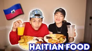 FIRST TIME TRYING HAITIAN FOOD | HAITIAN FOOD MUKBANG |