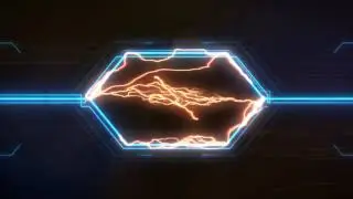 Black Screen Intro Keren Gaming BIRU ( NOCOPY RIGHT )