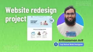 Website redesign project