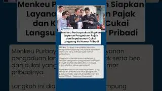 GEBRAKAN BARU ! Menkeu akan Siapkan Layanan Pengaduan Pajak dan Kepabeanan Cukai ke Nomor Pribadinya