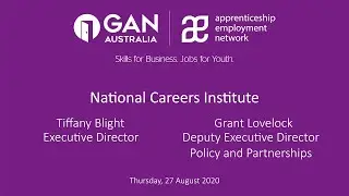 National Skills Week 2020 - National Careers Institute Update
