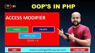 Access Specifiers | PHP OOP'S Tutorial