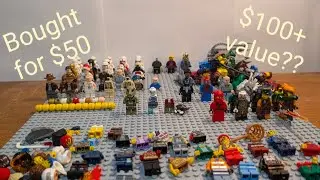 $50 Lego Minifigure Haul |Star Wars, Indiana Jones, and more!|
