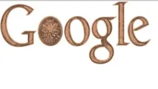 Last day of the Canadian Penny   Google doodle