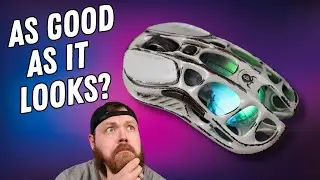 Coolest Looking Mouse on the Market! - GravaStar Mercury M1 Pro