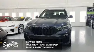 BMW X5 M50d | Full Front Extended Paint Protection Film