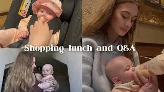 Baby Shopping, getting over my going out fear and Q&A