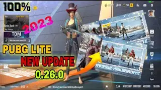 Pubg lite New update 0.26.0 |pubg lite New 2023 |pubg lite New update |#pubglite #pubglitelnewupdate