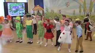 Танец на весенний праздник. "Кап-кап-кап"