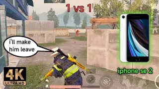 Random invited me for 1v1 || #bgmi #iphone #4k