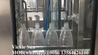 Linear head 5L water bottle filling machine