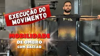 MOBILIDADE DE OMBRO COM BASTÃO: 4 exercícios para melhorar a a saúde e segurança articular de ombro.