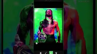 Roman Reigns 😈 Khtrnak photo editing 💕 #mhcolonyedits #steditz1 #shorts