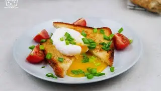 How to Boil Poached Eggs: Best Recipe with Toast