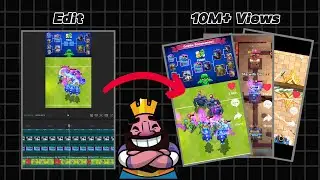 How to Create VIRAL Clash Royale Shorts (FREE CapCut Tutorial)