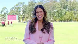 Erin Holland Pink Stumps Day
