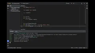 First basic fastapi project for rest api. #fastapi #restapi #trending #2023