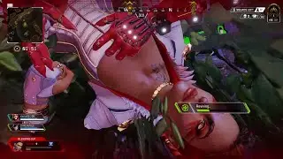 Apex Legends S05, How does Loba thank Revenant for a revive? She sure doesn’t say 'Thank you.'