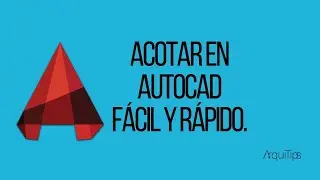ACOTAR EN AUTOCAD FACIL Y RAPIDO - DIMCONTINUE - TUTORIAL - ESPAÑOL