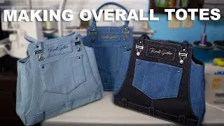 Bag making | Making overall tote bags