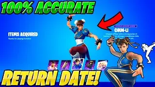 Chun Li Skin RETURN RELEASE DATE! (Street FIghter Skins Are Coming Back!)