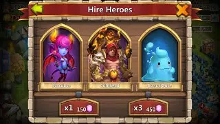 Rolling 70000 Gems For GrimFiend PLUS Talents Castle Clash
