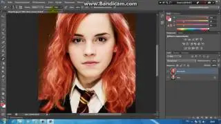 Урок3. Как покрасить волосы в фотошопе. (By Lina)