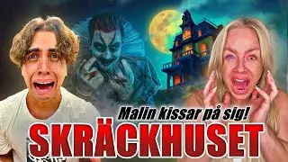 BESÖKER SKRÄCKHUS - MALIN KISSAR PÅ SIG! *Inte KLICK BAIT*