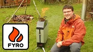FYRO stove: First test run