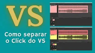Como separar o Click do VS mono no Reaper