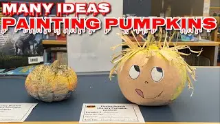Best Paints to Use on Pumpkins | Decorating Pumpkins #U1Min, #AllSeasonsUSA