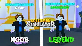 Noob To Legend In Speedman Simulator - Part 1