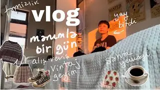 VLOG həyatımdan bir gün/alış-veriş/təmizlik /son yay günləri /payız