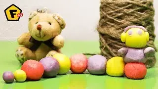 КАК СДЕЛАТЬ ПЛАСТИЛИН ИЗ ПЕНЫ ДЛЯ БРИТЬЯ
