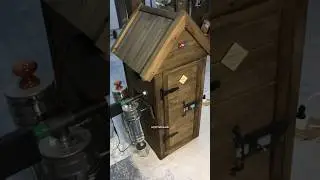 Обзор на маленькую коптильню 100 литров