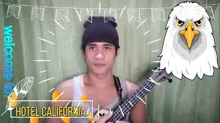 eagles - hotel california ukulele chords & strum pattern 