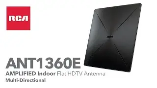 RCA ANT1360E Amplified Flat Indoor Antenna