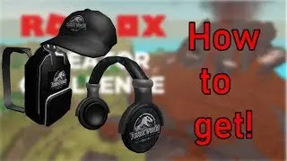 How to get Jurrasic World headphones, cap and backpack.