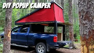 DIY Wooden Truck Cap Camper Walkthrough