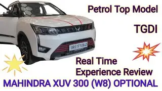 Mahindra XUV 300 (W8) Optional Review l Interior features l Exterior Features ll India's Safest Car