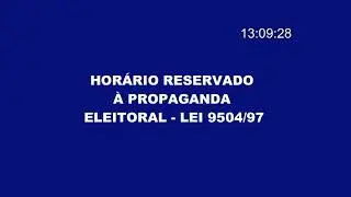 Horário Eleitoral na Globo Parabólica Tarde 11/11/2020