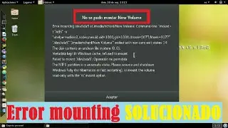 Could Not Mount NTFS Partition on Linux (Debian, Ubuntu, etc.) SOLVED | Like a Pro Hacker