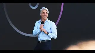 The Coolest Craig Federighi Moments Apple WWDC 2024