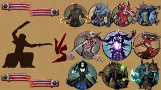 Shadow Fight 2 || Lynx Claws vs ALL BOSSES UNDERWORLD [ Android Gameplay ]