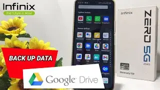 Cara Backup Data HP ke Google Drive Infinix Zero 5g 2023