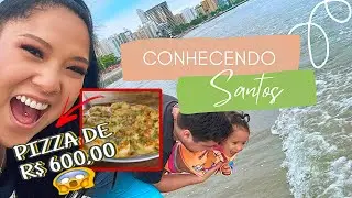 Vlog: CONHECENDO A PRAIA DE SANTOS | Blog das irmãs