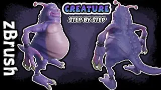 Fantasy Creature - zBrush Tutorial for Beginners