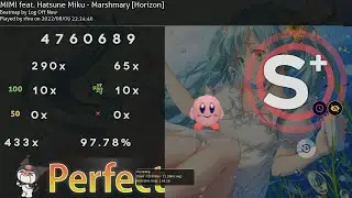 osu! || 466pp on Marshmary HDDT FC